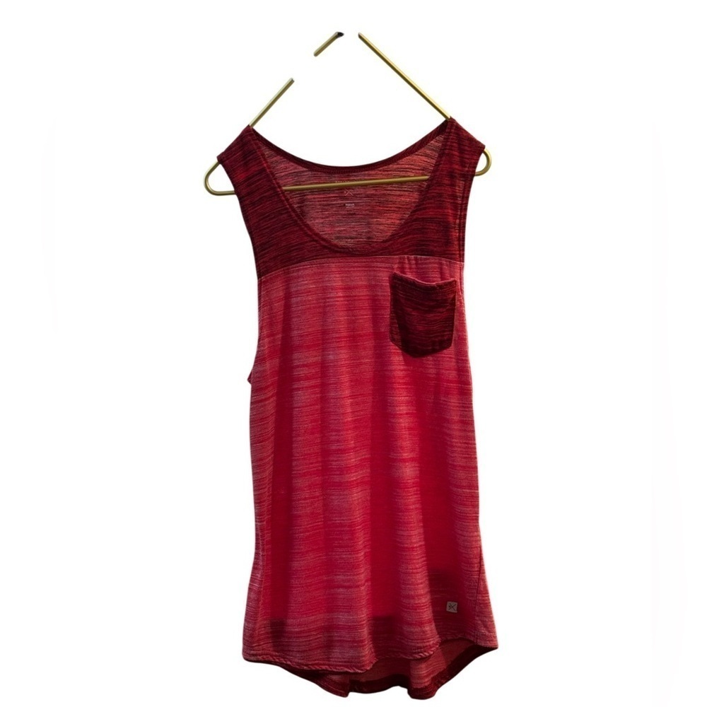 Departwest Red Heathered Tank Top Men's Medium